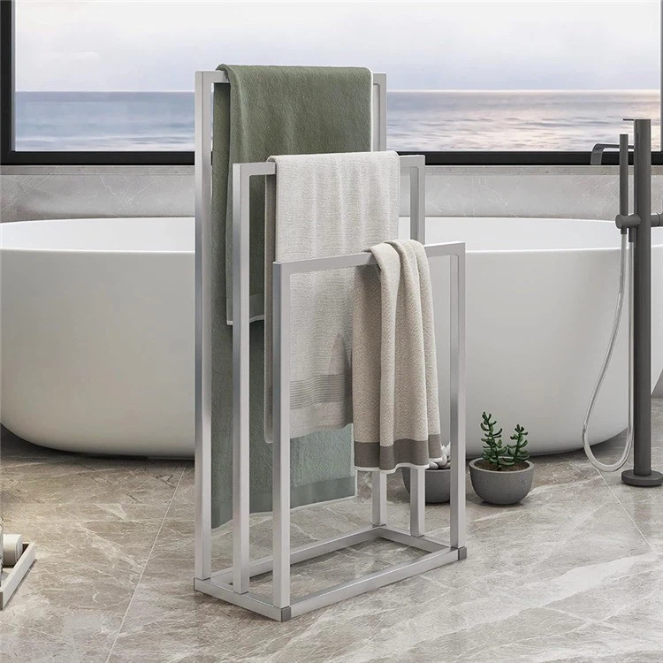 3-Tier Floor Towel Rack Holder